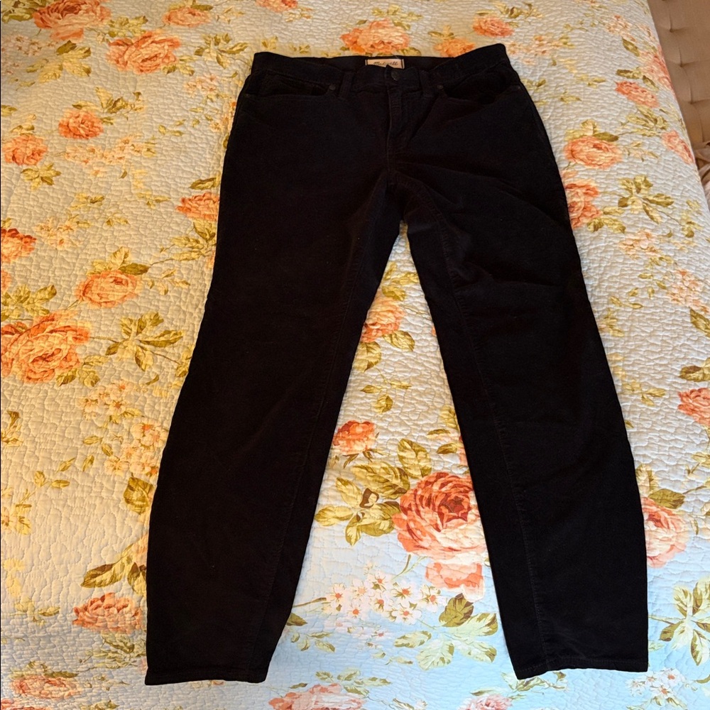 Madewell Dark Corduroy Pants